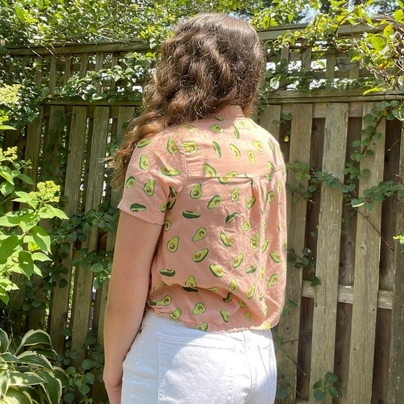 Avocado Dreams Blouse - Picture 3 of 5
